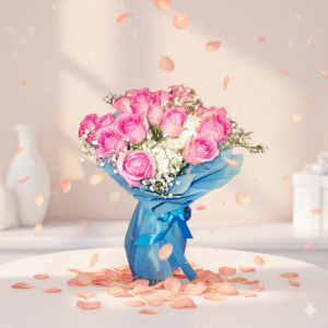 Classic Pink Rose Bouquet