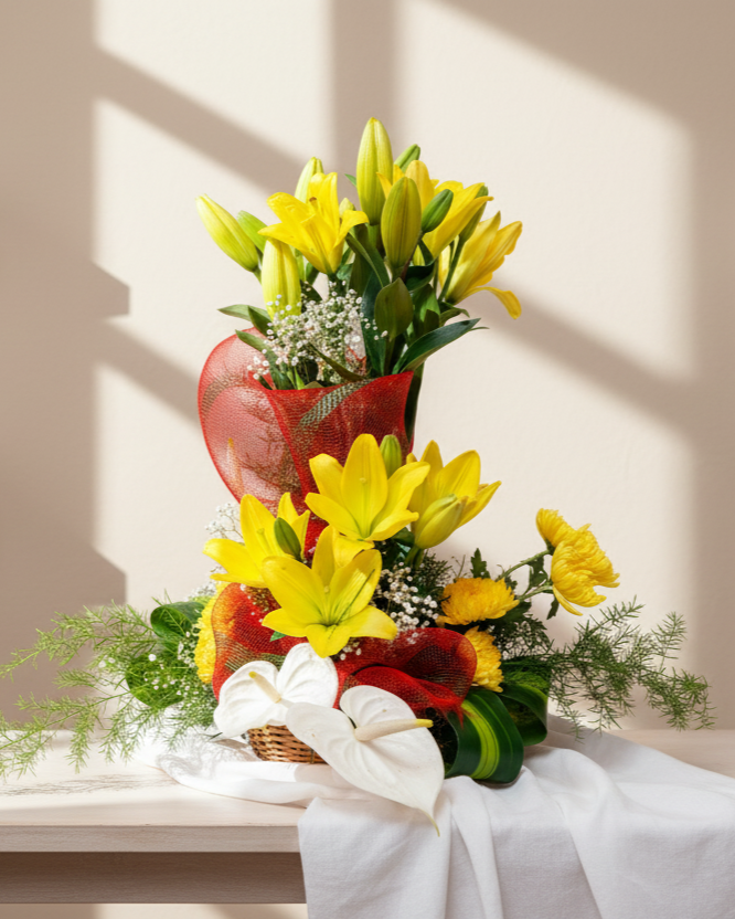 Golden Sunshine Basket