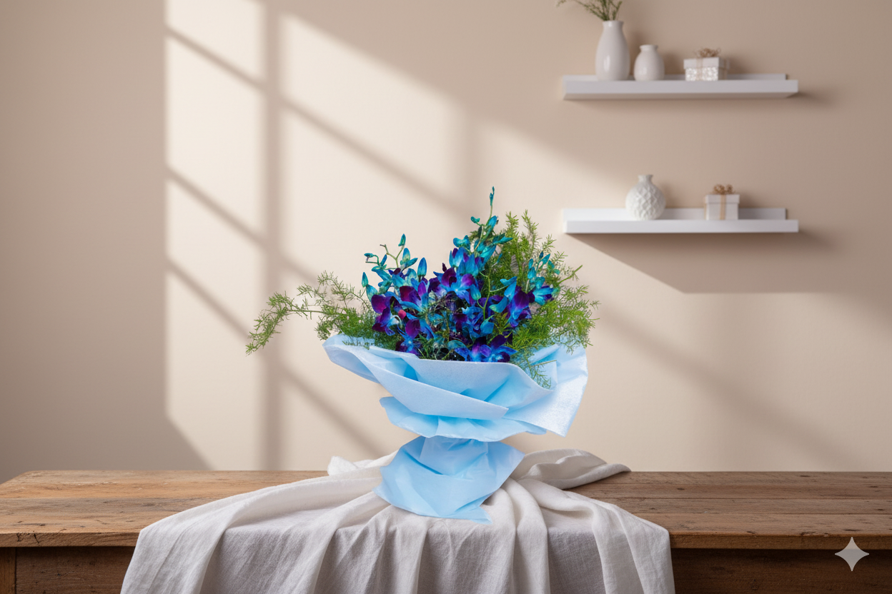 Twilight Orchid Bouquet."