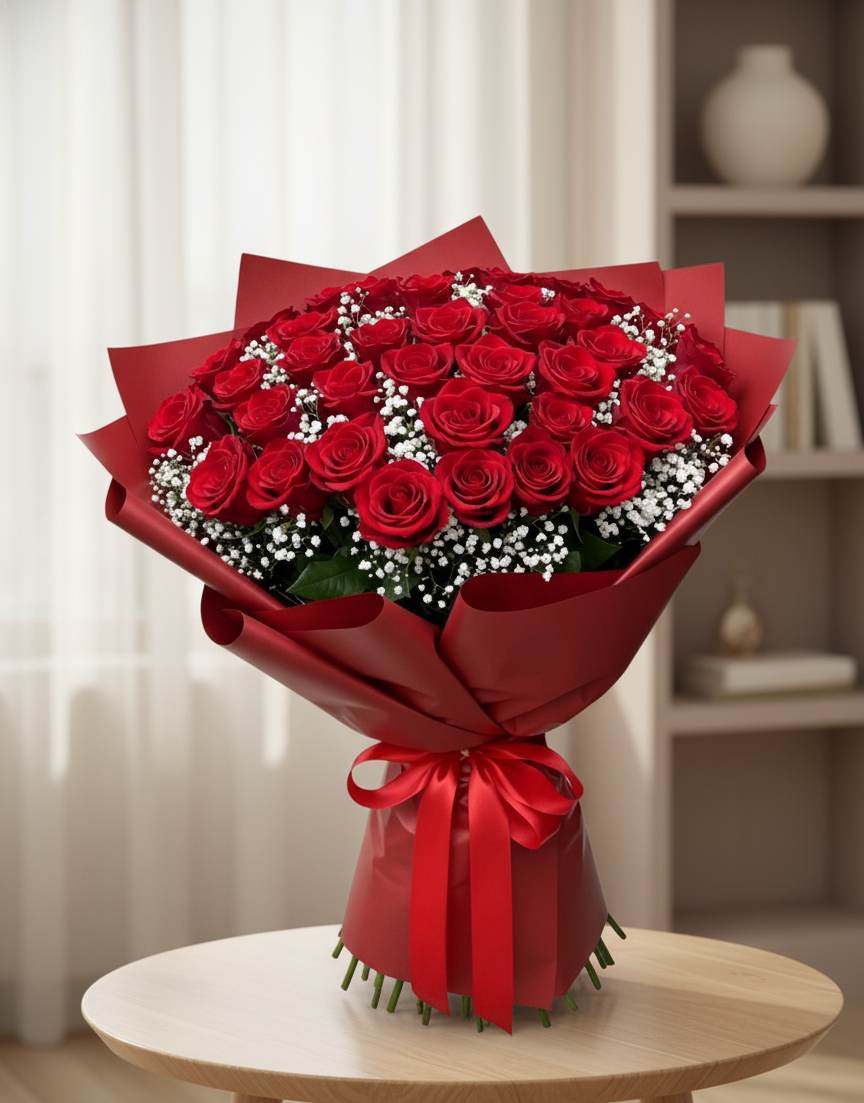 Red Roses Bouquet