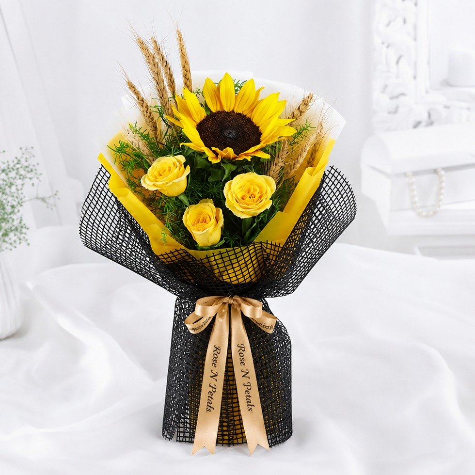 Sunflower Glow Bouquet